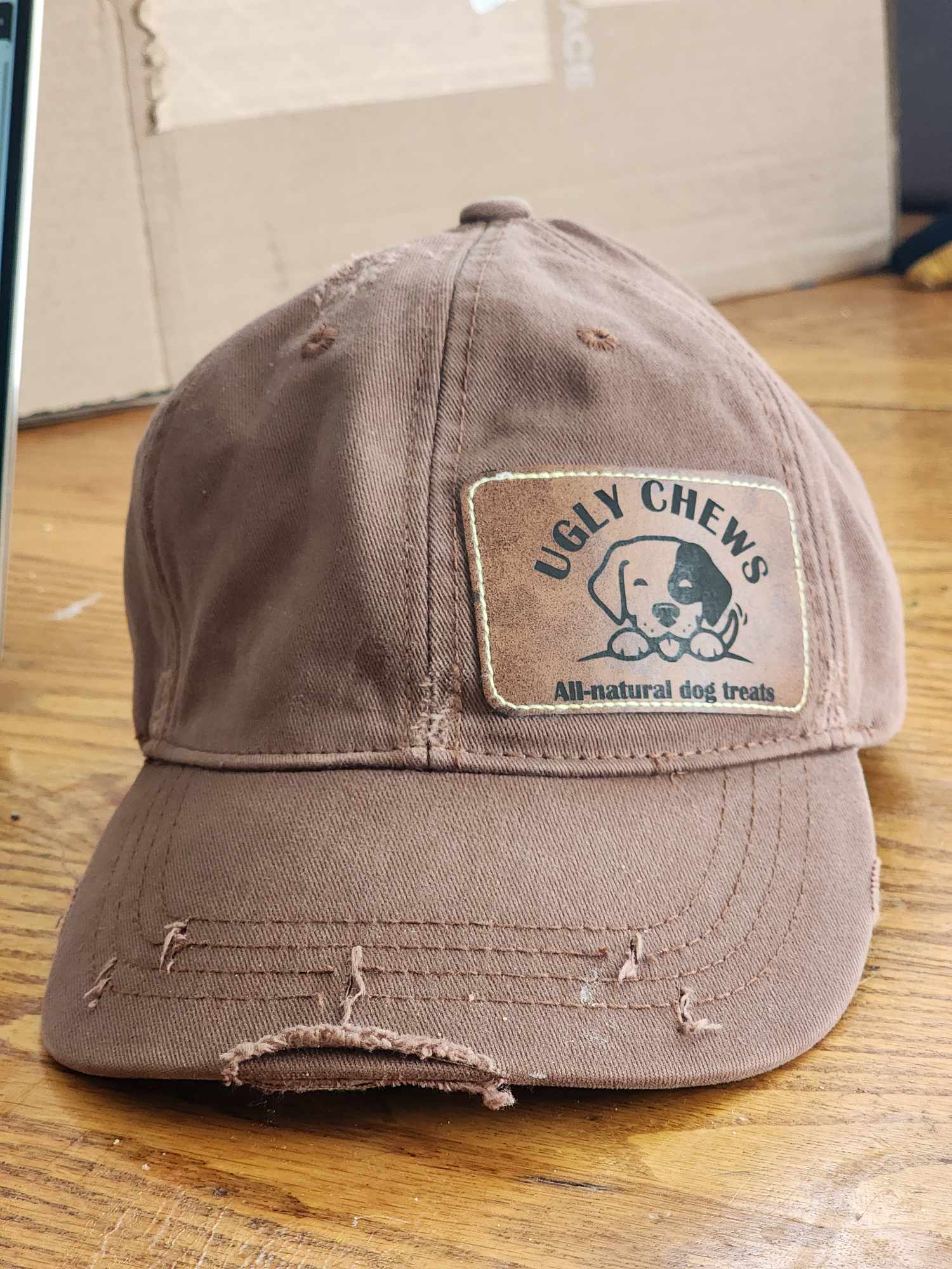 Distressed Ball Cap