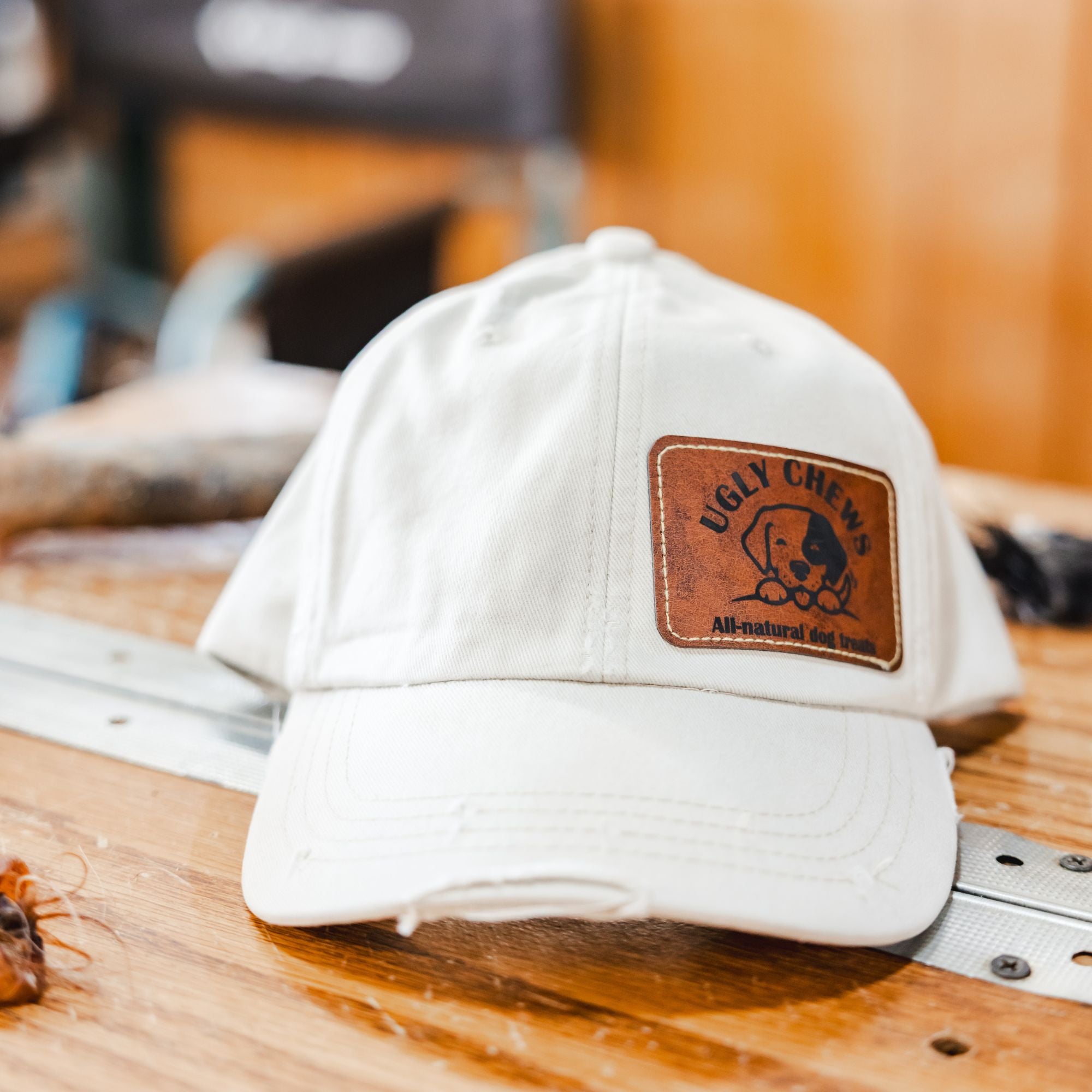 Distressed Ball Cap