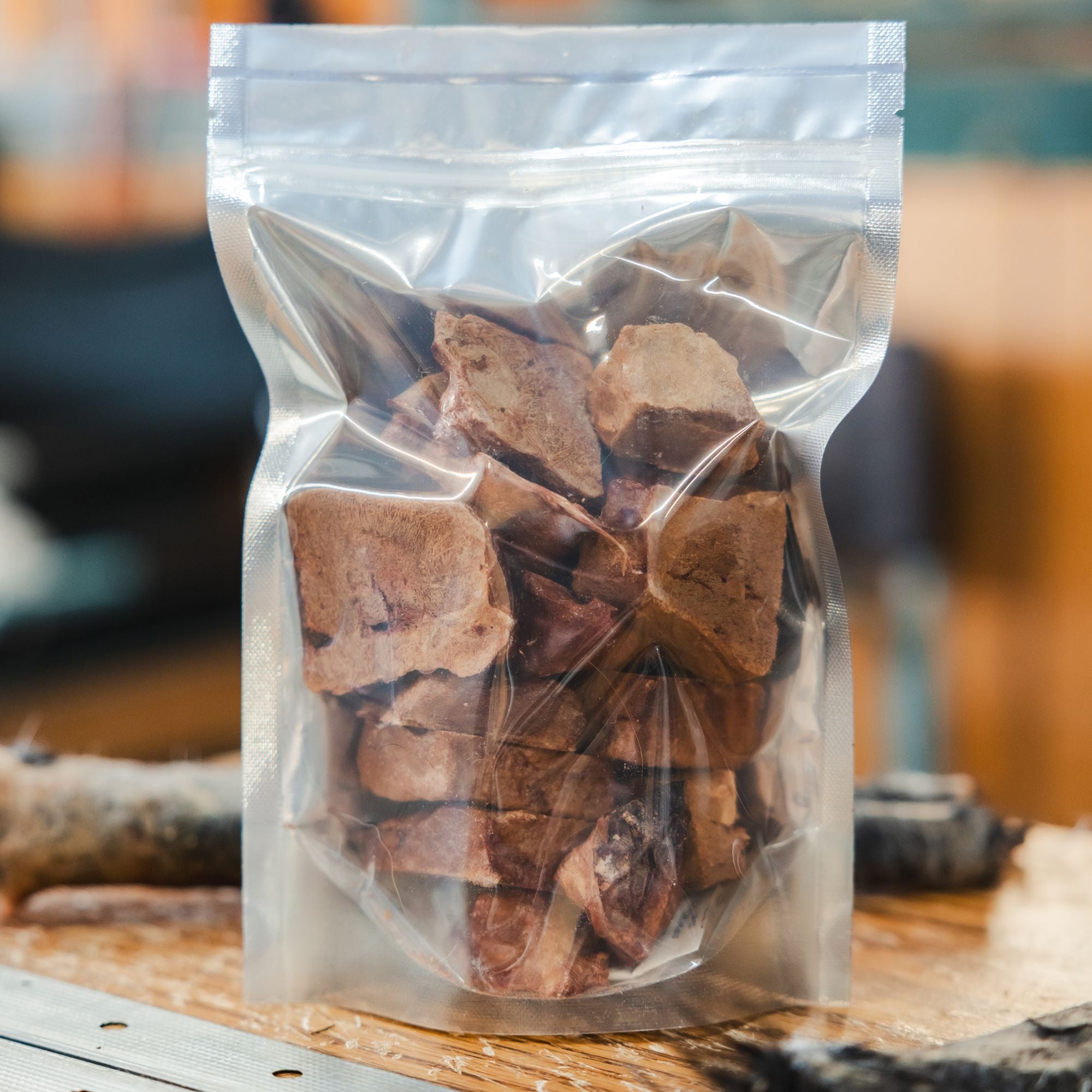 Premium freeze-dried liver dog snacks made in Wyoming