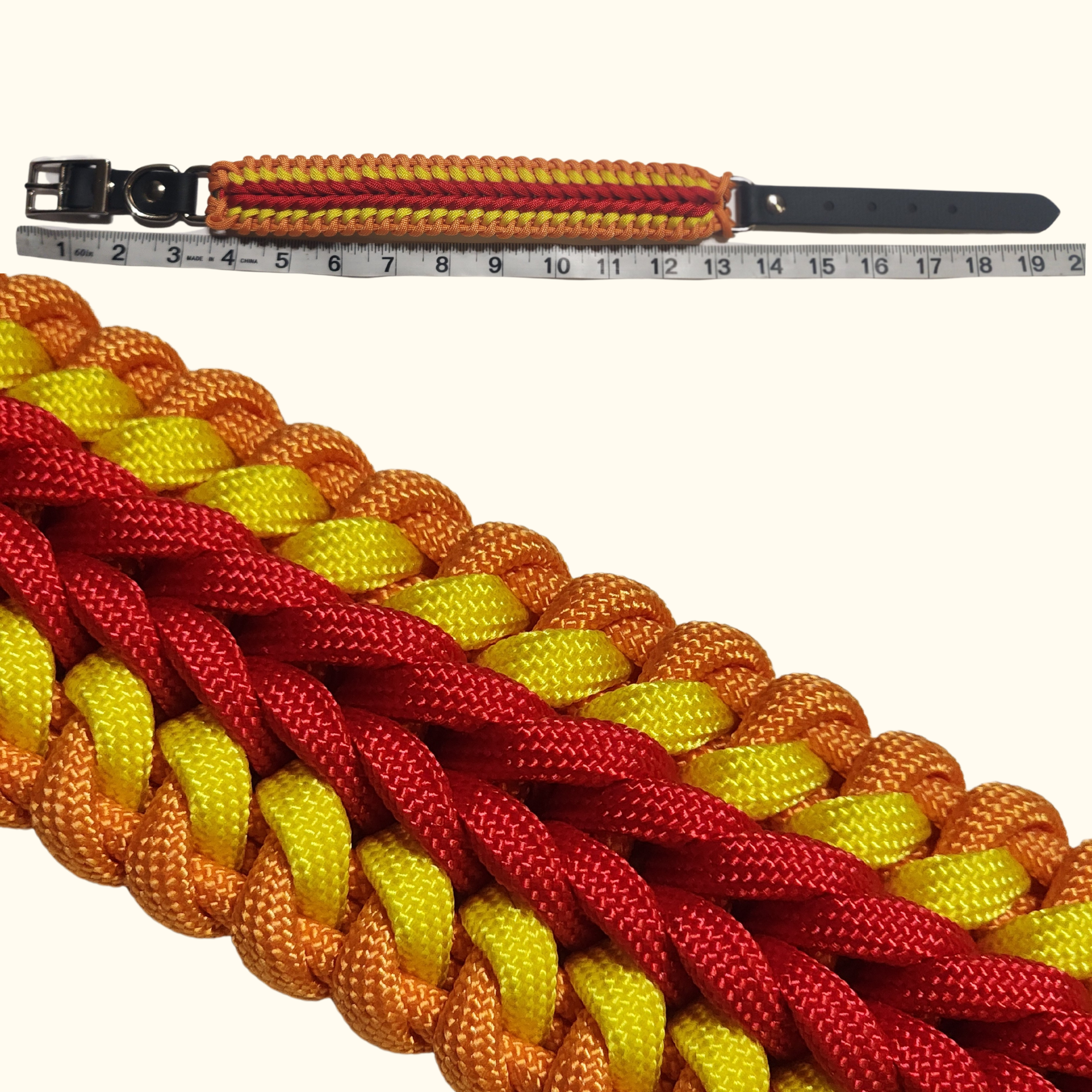 Hand-Made Paracord Dog Collars